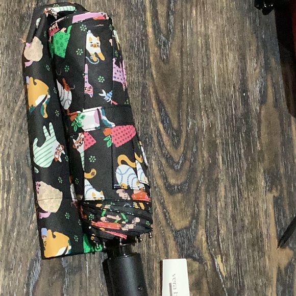 Vera Bradley Herding Cats Pattern Umbrella NWT - Picture 3 of 8